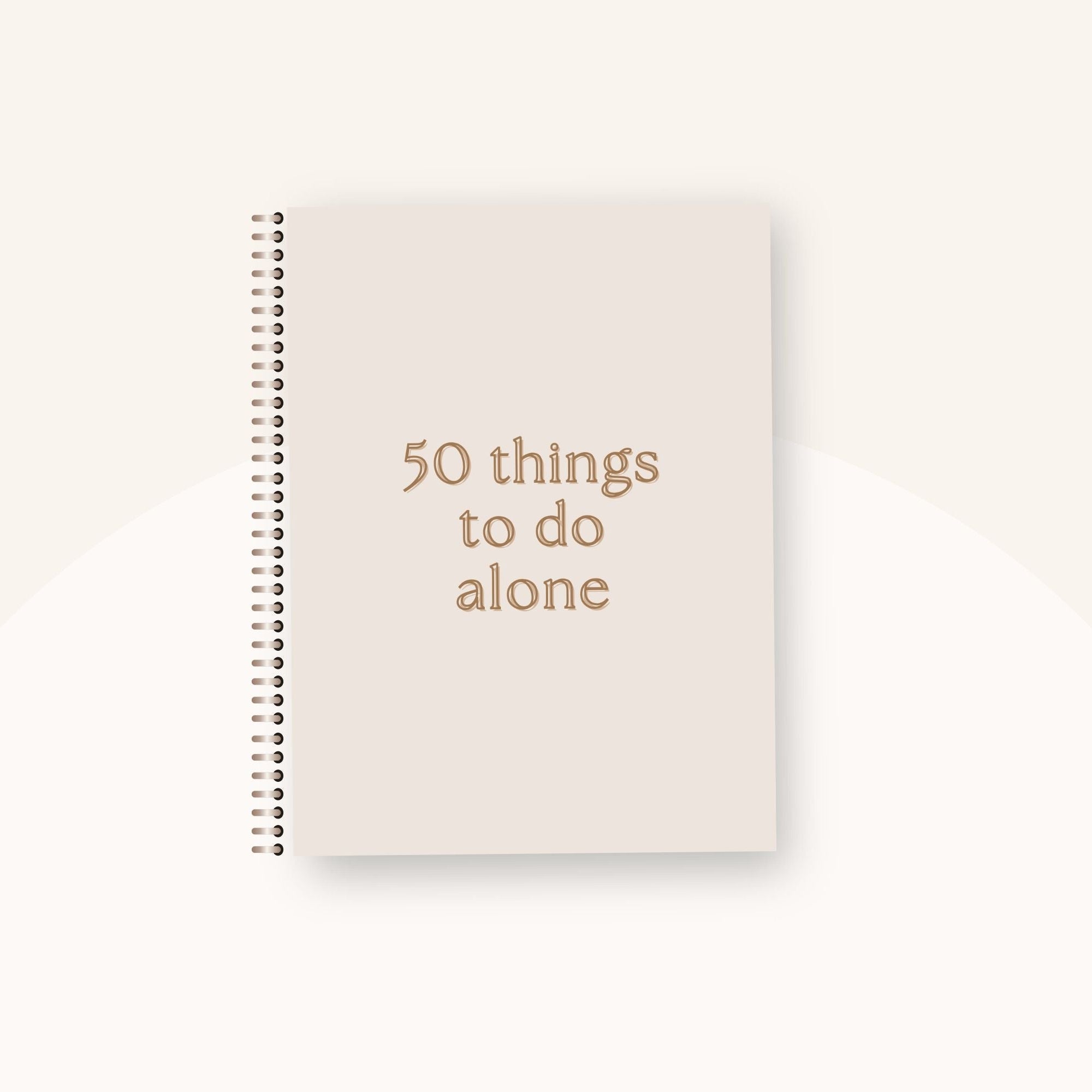 50 things to do alone